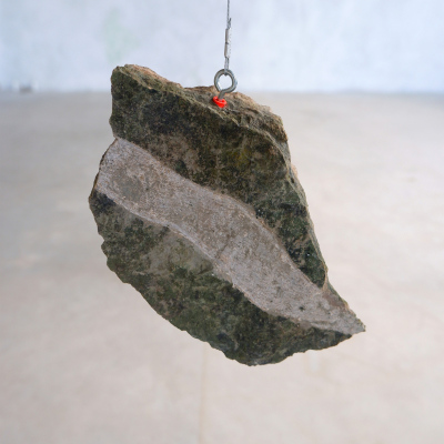 Fragile from the heaviness. October 2024, Kuldiga During the residency in Studija Space, I focused on working with local materials. Immersed in Kuldiga, most of my works were related to the preserved landscape. I aimed to create pieces that reflect the passage of time and geology. Inspired by Tim Ingold's book “Making: Anthropology, Archaeology, Art and Architecture,” which seeks the connection of these disciplines and how we can perceive and experience the world through the lens of making. With my work I was exploring to reveal the layers of elements that make up the environment, particularly the river and its banks. I titled this experience "Fragility from the heaviness" to capture the idea of becoming more fragile after enduring too much, like bent trees after strong winds. Some of my works were small-scale landscapes fixed to cellular concrete blocks, placed on wooden boards, and set on wheels to create moving images , capturing the fluidity and change of nature. 