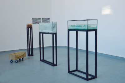 exhibition view: Tempsification de l'espace